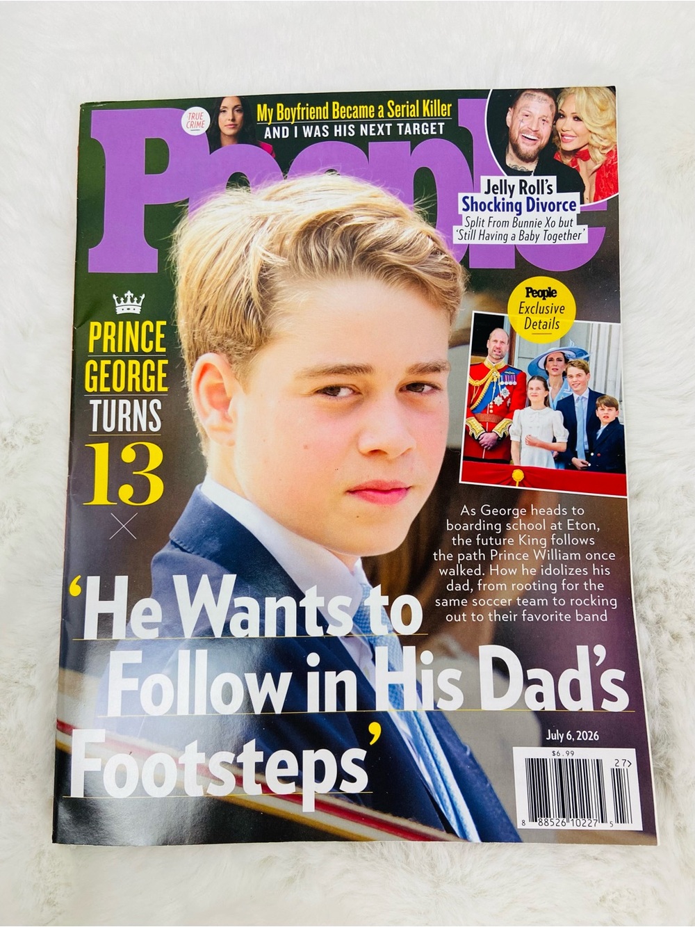 People Magazine - Prince George Cover he wants to follow in his dad‘s footsteps